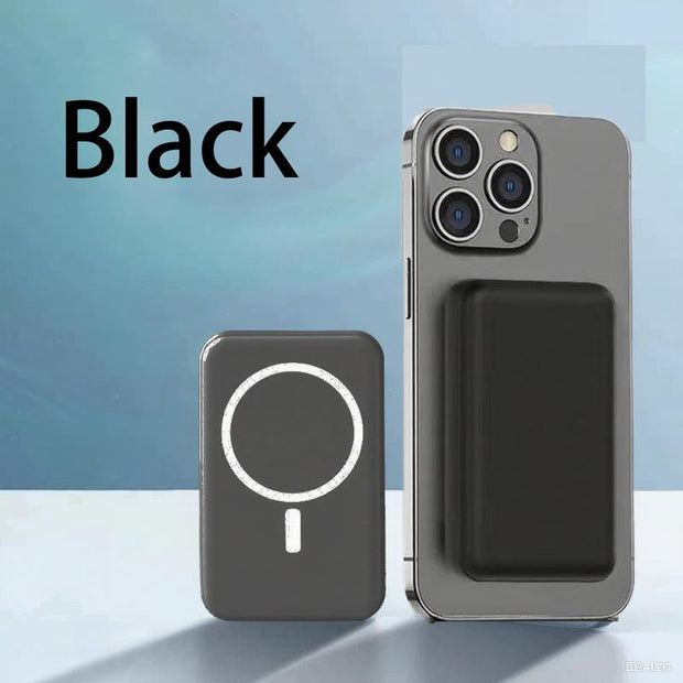 For Magsafe Battery Pack, 10000Mah/5000Mah Magnetic Portable Charger with USB C Cable 20W PD Fast Charging, Slim & Lightweight Wireless Power Bank for Iphone 16/15/14/13/12Pro Max/Plus/Mini Series