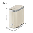 UFORU Decorate Bathroom Smart Trash Can Sensor Based Intelligent Home Kitchen Toilet with Lid Waterproof Clip Plastic Garbage Bin Touchless Smart Sensor Trash Smart Garbage Bin#Tiktokshop Back to School