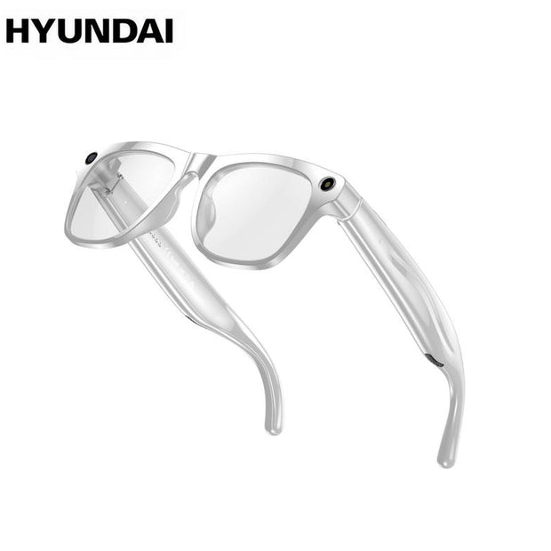 HYUNDAI XK ONE Pro Intelligent Camera and Video Glasses, Built-In High-Definition Camera, Equipped with Surround Sound Headphones and Speakers,Have Smart Polarized Lenses That Block Blue Light. They Are Suitable for Daily Activities Such Work and Driving.