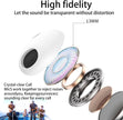 Earphones Bluetooth, Wireless, Long Battery Life, with Earplugs, Automatic Intelligent Matching, Compatible with Mobile Phones, Tablets, and Computers