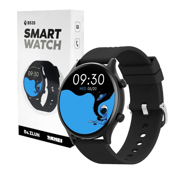 BOZLUN B53S Smartwatch with Bluetooth Call AI Voice Assistant Health Fitness Tracking 1.39'' HD Display IP67 Waterproof Gift Pink Black White Wearable Charging Magnetic Durable Screen Smartphone Wristwatch Chargeable