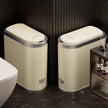 UFORU Decorate Bathroom Smart Trash Can Sensor Based Intelligent Home Kitchen Toilet with Lid Waterproof Clip Plastic Garbage Bin Touchless Smart Sensor Trash Smart Garbage Bin#Tiktokshop Back to School