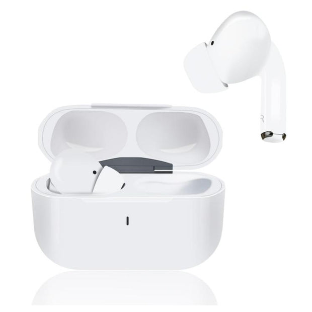 Earphones Bluetooth, Wireless, Long Battery Life, with Earplugs, Automatic Intelligent Matching, Compatible with Mobile Phones, Tablets, and Computers