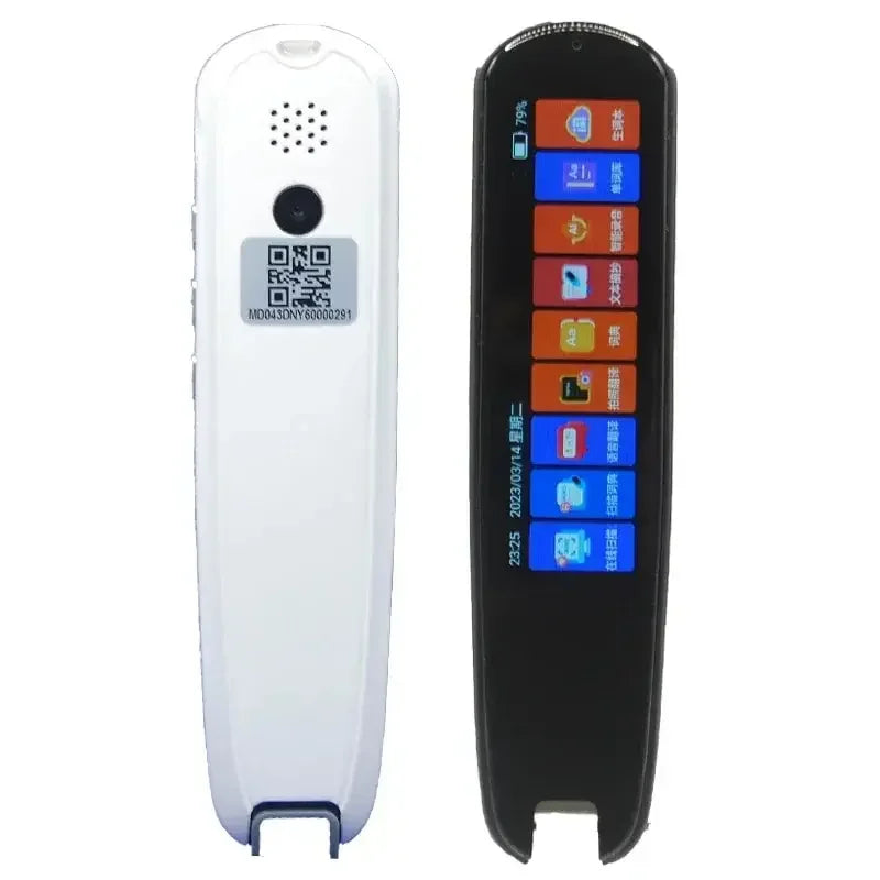 MD04 Smart AI Scan Pen BT Translator Voice Multi 134 Languages Support 3.38 Inch Touch Screen Photo Offline Record Translation