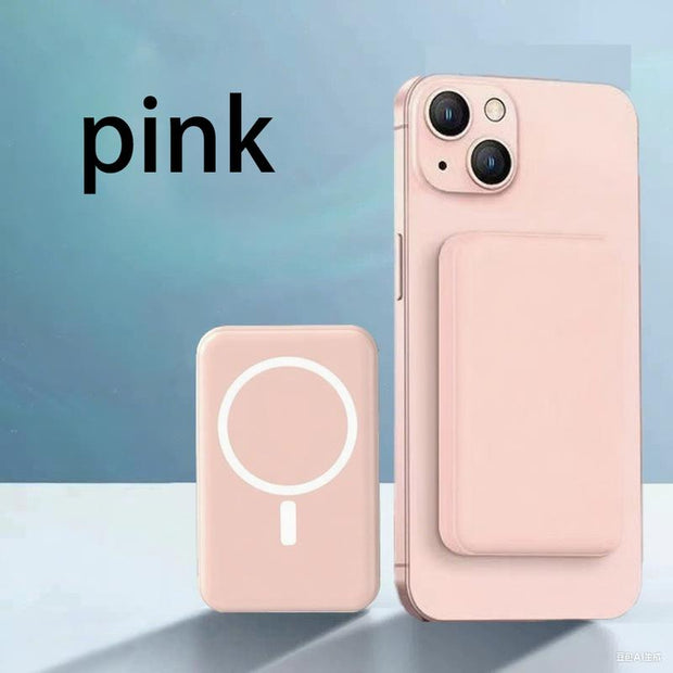 For Magsafe Battery Pack, 10000Mah/5000Mah Magnetic Portable Charger with USB C Cable 20W PD Fast Charging, Slim & Lightweight Wireless Power Bank for Iphone 16/15/14/13/12Pro Max/Plus/Mini Series