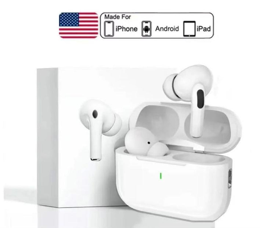 Earphones Bluetooth, Wireless, Long Battery Life, with Earplugs, Automatic Intelligent Matching, Compatible with Mobile Phones, Tablets, and Computers
